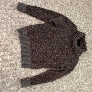 Rachel Zoe Ladies Mixed Dark Brown Colors, Turtleneck Sweater